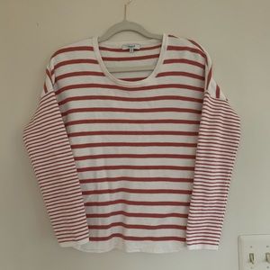 Madewell Striped Sweater Top | sz XS